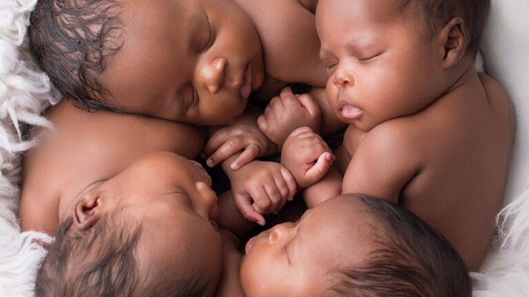 From seven-month-old twins to another set: Mother survives evacuation only to discover more twins