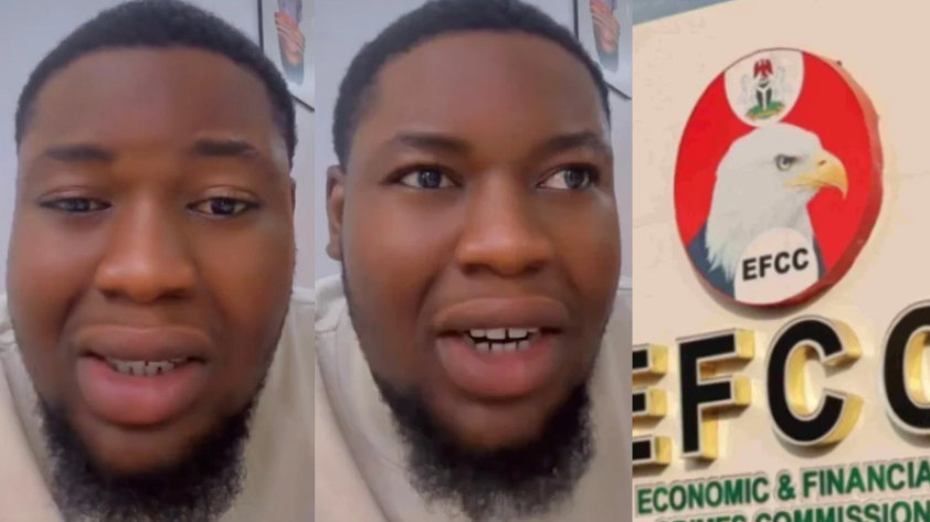“They raided my apartment, but I fell…” – Man makes shocking confession about finding love in EFCC custody